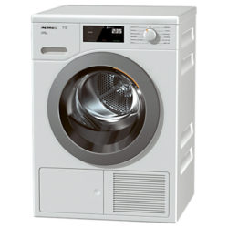 Miele TCF620WP Heat Pump Freestanding Tumble Dryer, 8kg Load, A+++ Energy Rating, White